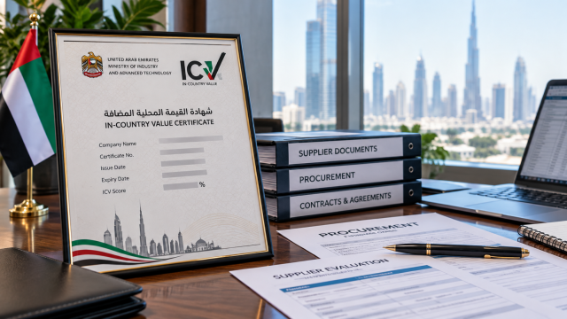 Daitona UAE ICV certificate